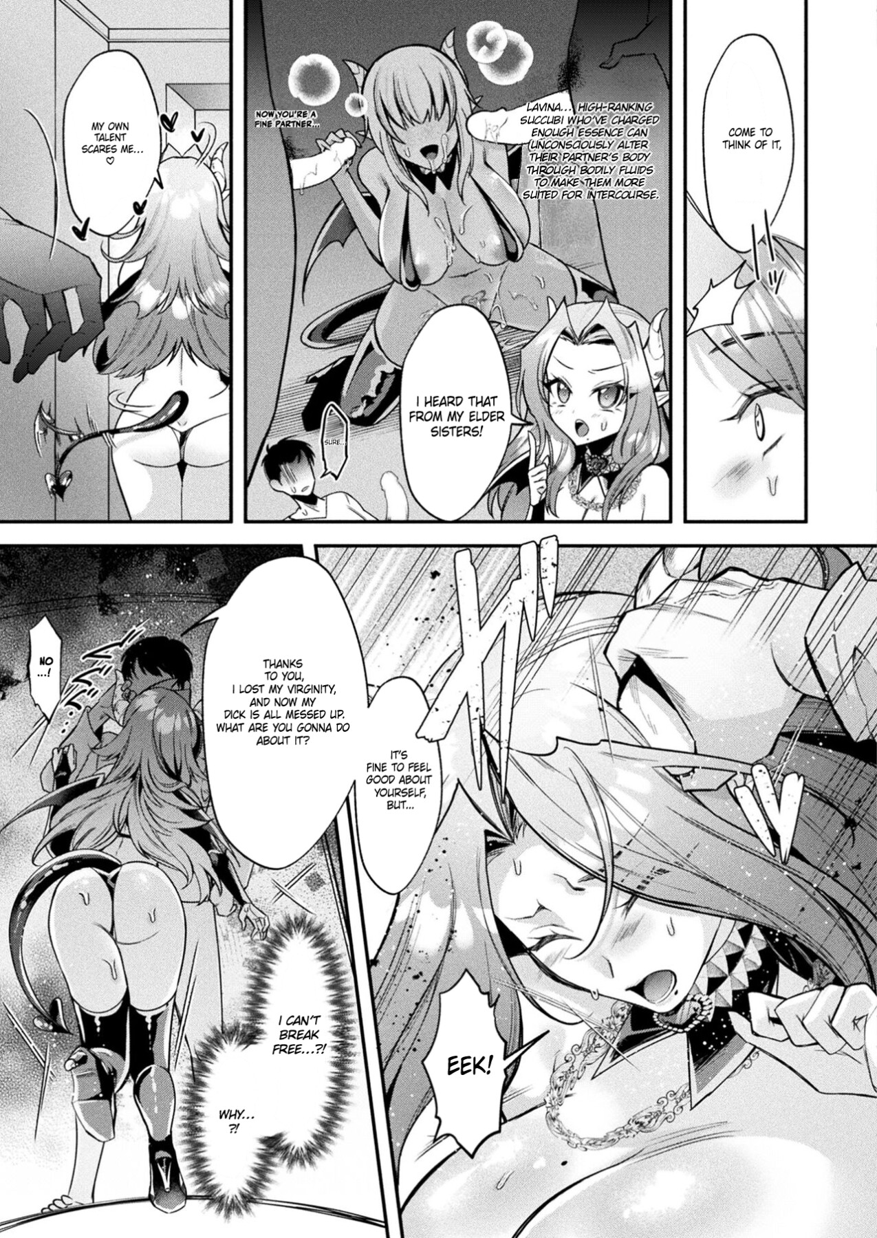 Hentai Manga Comic-The Temptation of a Feisty Succubus ~Charm Bitch~-Read-9